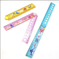 30cm foldable ruler with design and puzzle for kids. 