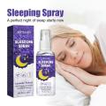 Lavender Sleeping Spray 60ml Aromatherapy Sleep Pillow Oil Anxiety Mist Sleep Relieve Essential Stress Spray Fast Aid S2G0. 