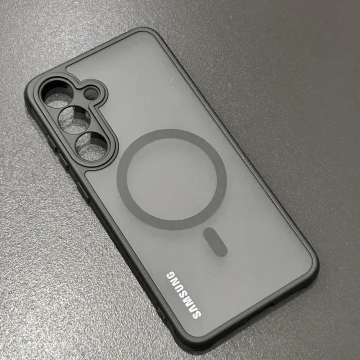 Samsung%20Galaxy%20S25%20S24%20S23%20S22%20Ultra%20Plus%20FE%20A%2056%2036%20A55%2035%20Case%20Wireless%20Magnetic%20Charging%20For%20Magsafe%20Charger%20MatteClear%20Cover%20-%20Image%202