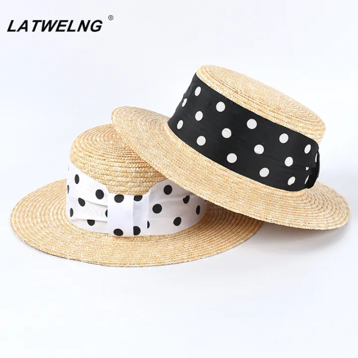 %E3%80%90EleganceEssence%E3%80%91fashion%20wave%20point%20vacation%20straw%20hats%20for%20women%20summer%20UV%20beach%20hat%20ladies%20outdoor%20visor%20caps%20wholesale%20-%20Image%204