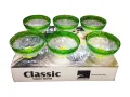 6 pcs high-quality glass bowls. 
