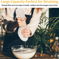 5 Pcs 12X12 Inch Nut Milk Bag, Cotton Cheese Cloth Bag for Straining, Reusable Strainer Bag for Oat Milk, Cheese Making. 