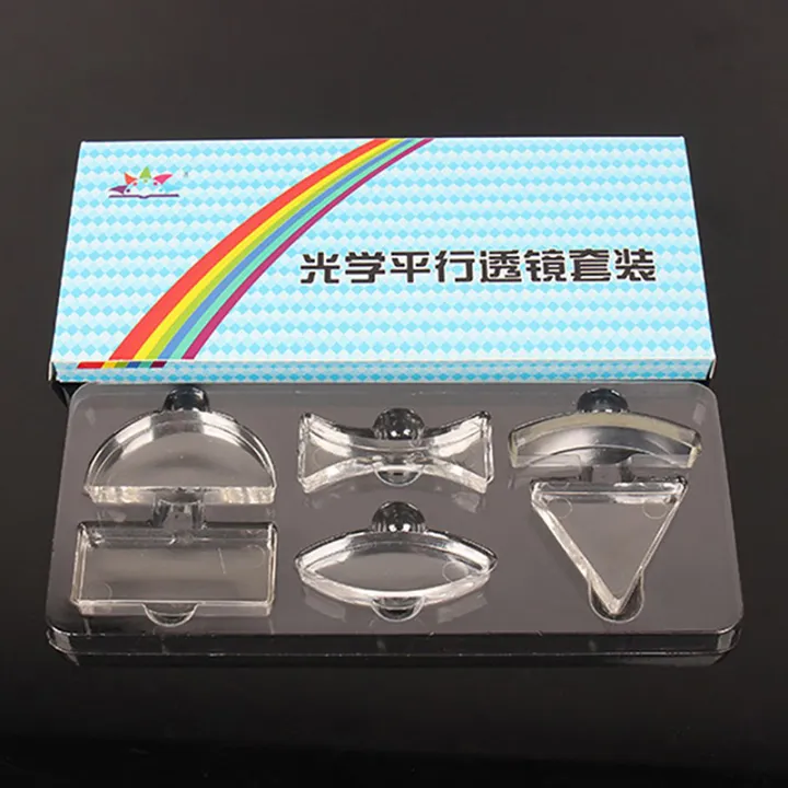 6%20Pcs%20Acrylic%20Optical%20Concave%20Convex%20Prism%20Lens%20Set%20for%20Primary%20Secondary%20School%20Students%20Physical%20Optical%20Kit%20Lab%20Equipment%20-%20Image%203