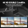 E88 Pro Dual-Camera Drone 4k Profesional HD 4k Rc Airplane Dual-Camera Wide-Angle Head Remote Quadcopter Airplane Toy Helicopter. 