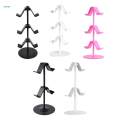 Game Controller Holder Stable Base Headset Hanger for Gaming Headset 3 Tier Black. 