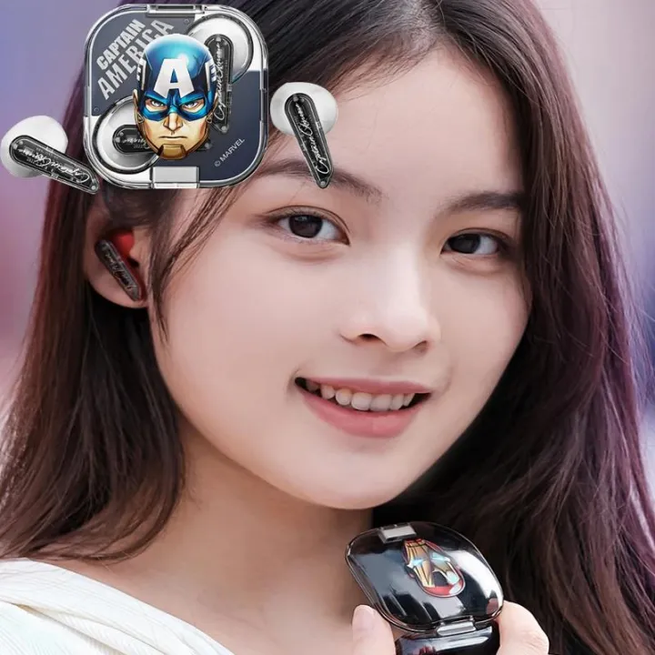 Marvel Original Wireless Bluetooth V5.3 Earbuds MR15 HIFI Sound Touch ...