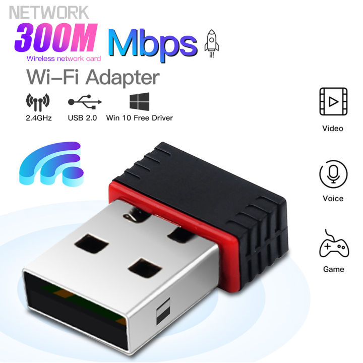 802.11N%20USB%202.0%20Wireless%20WiFi%20Network%20Adapter%20300Mbps%20High%20Speed%20Internet%20-%20Image%202