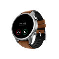 NoiseFit Halo Smartwatch Metallic Build, BT Calling, 1.43" AMOLED Display, AOD, Gesture Controls. 