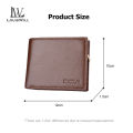 LouisWill PU Leather Fashion Wallets for Men. 