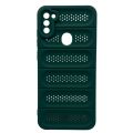 Cooling Breathable Mesh Samsung Galaxy A11 Heat Dissipation Case Skin Feel Silicone Ultra Thin Shockproof Lens Protection Mobile Back Cover. 