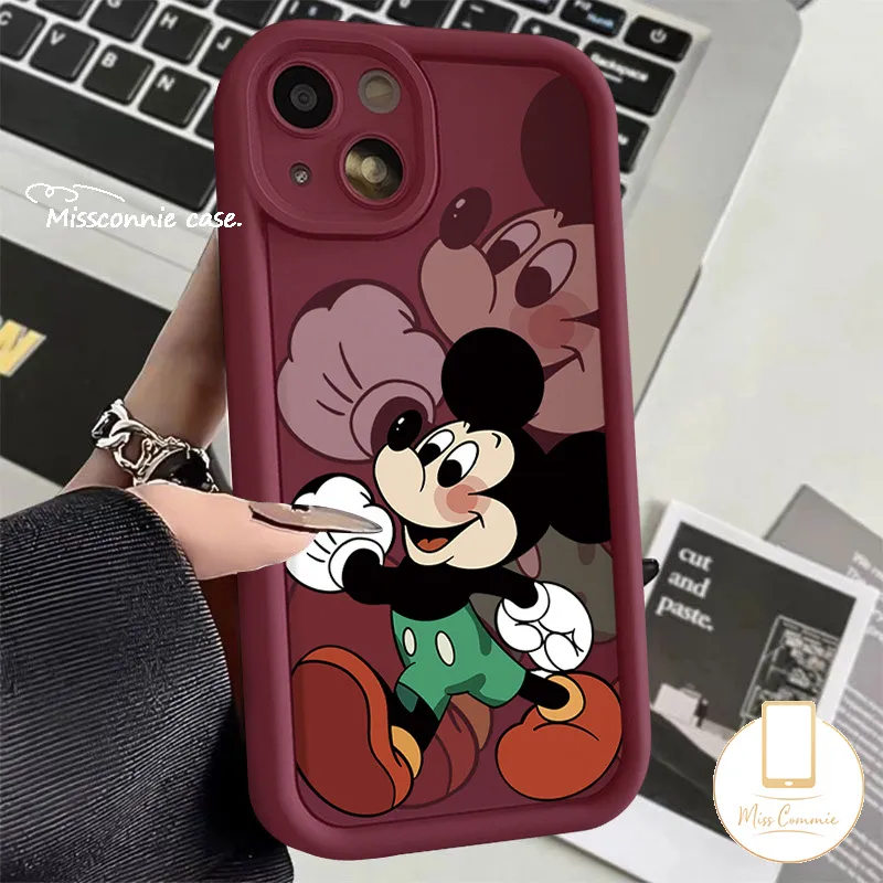 Cartoon Cute Mickey Mouse Phone Case Compatible for IPhone 7Plus