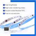 WS2811 RGB Led Strip Light 5050 SMD Addressable 96 LEDs External 1 IC Control 3 Leds Bright Normal Led Lights DC12V. 
