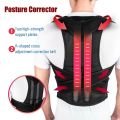 Back Support Posture Corrector Belt Adjustable Shoulder Clavicle Spine Support Belt Reshape Your Body Lumbar Brace Back Trainer. 