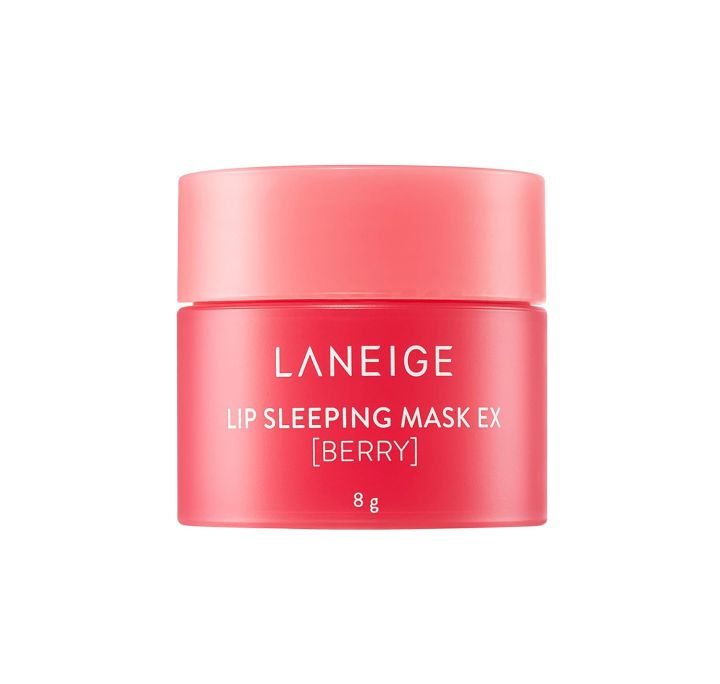 LANEIGE Berry Lip Sleeping Mask 8g Nourish & Hydrate with Vitamin C Antioxidants Lip Balm Made in Korea