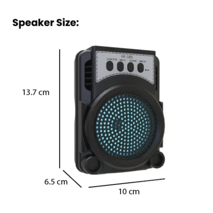 HF-185%20Wireless%20Bluetooth%203%20Inch%20Portable%20Speaker%20with%20FM%20Radio,%20and%20USB%20INPUT%20with%20LED%20Light%20Outdoor%20Indoor%20Audio%20Party%20Mini%20Speaker%20-%20Image%204