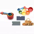 Measuring Cup Set - Multi Colour 5pcs/set Measuring Spoons Colorful Plastic Measure Spoon Useful Sugar Cake Baking Spoon Kitchen Baking Measuring Tools. 