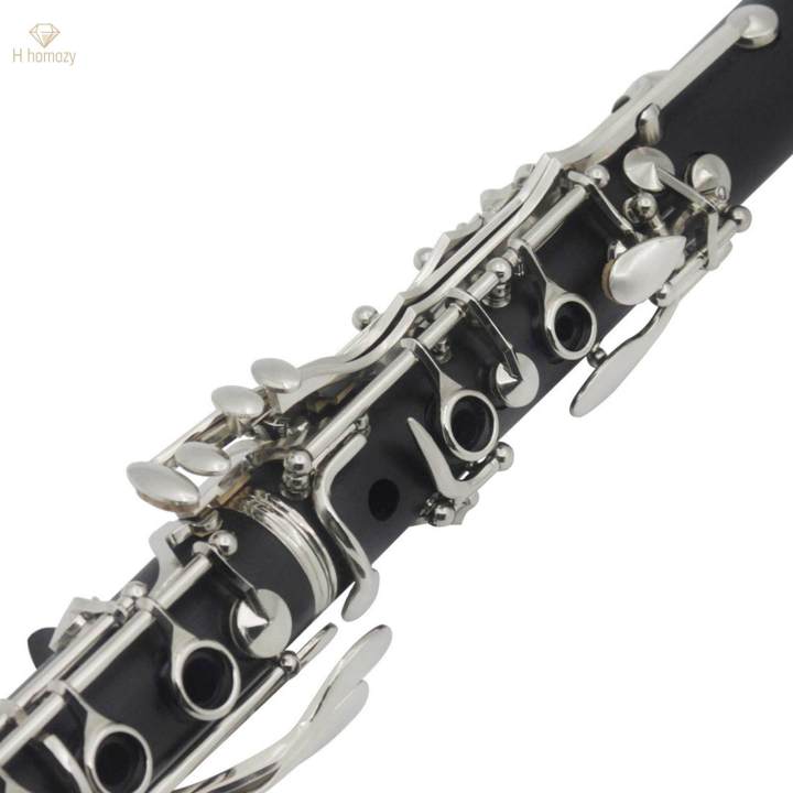 B%20Flat%20Beginner%20Clarinet%20with%20Strap%20Professional%20Bakelite%20Tube%20for%20Professionals%20Orchestra%20Stage%20-%20Image%205