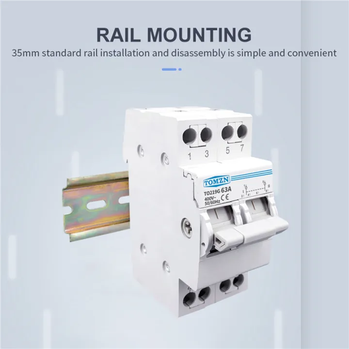 3X%202P%2063A%20Dual%20Power%20Manual%20Transfer%20Isolating%20Switch%20Interlock%20Circuit%20Breaker%20Din%20Rail%20Isolating%20Switch%20-%20Image%203