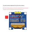 Suitable For Raspberry Pi 0.96 Inch OLED I2C SSD 4Pin Module With Case LCD Screen Display CPU Temperature For Arduino STM32. 