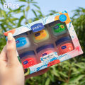 4/6/8pcs Fruit Series Lip Balm Set Set Moisturizing Refreshing Non-sticky Anti-Cracked Lip Mask Vaseline for Lips Makeup. 