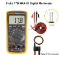 IUQXU FLUKE Digital Multimeter F101 KIT 106 107 12E+ 15B MAX KProfesional IT 17B MAX KIT 18B+ 110 Multimeter Autoranging Multimeter. 