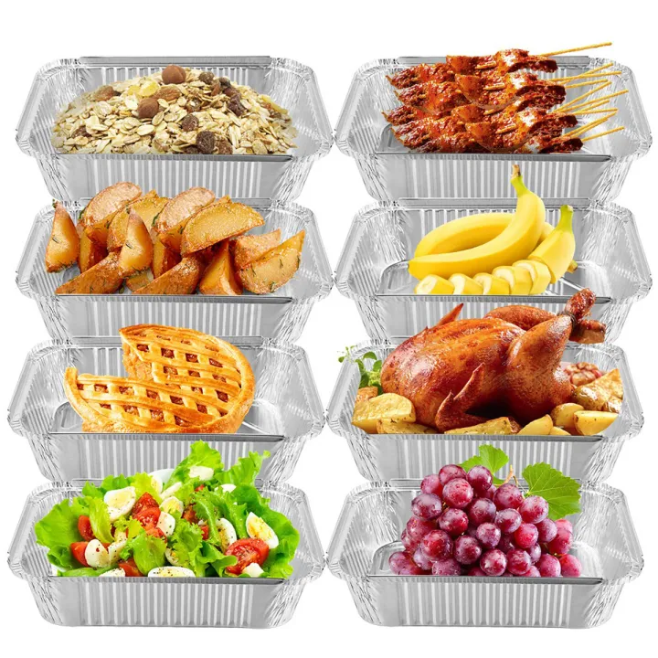 10pcs%20750ml%20Rectangular%20Tinfoil%20BBQ%20Special%20Thickened%20Bowl%20Tray%20And%20For%20Baking%20Disposable%20Aluminum%20Foil%20Packaging%20Box.%20-%20Image%209