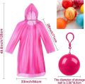 DISPOSABLE EMERGENCY RAINCOAT , ball raincoat, compact raincoat, emergency raincoat, disposable raincoat, ball poncho, waterproof poncho, portable raincoat, travel raincoat, emergency poncho, pocket raincoat. 