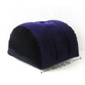 Large portable inflatable pillow for couples, soft sofa cushion, ergonomic support pillow, dual-use body support pad for travel and home, 1 unit. 
