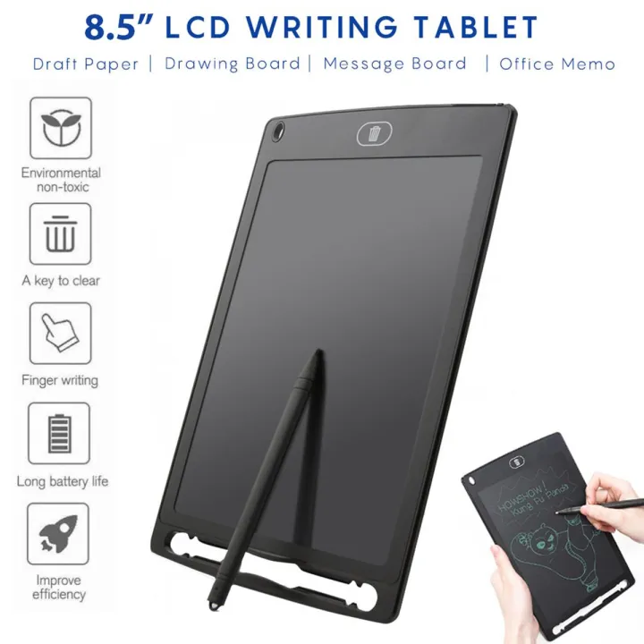 8.5%20inch%20LCD%20Writing%20Tablet%20of%20Environmental%20Protection%20and%20Drawing%20Board%20for%20Kids%20and%20Adults,%20LCD%20Draft%20Pad%20Smart%20eWriter%20with%20Stylus%20for%20Home,%20School%20and%20Office%20-%20Image%202