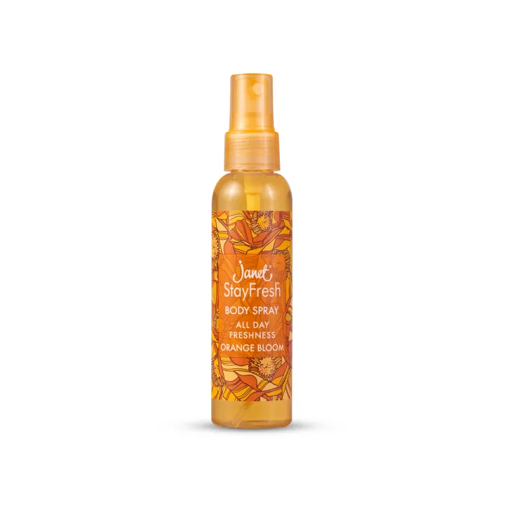 Janet Stay Fresh Body Spray - Orange Bloom 75Ml