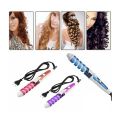 Hair Curling Iron Professional Ceramic Barrel Curling Wands Spiral Hair Rollers Instant Heat Electric Hair Curler. 