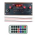 Audio Decoder Board Display Screen For Speaker Lossless Audio Player Bluetooth Usb Aux Tf Fm Car Music Mp3 Decoder Board. 