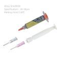 solder paste 20g New Type Low Temperature Syringe Smd Solder Paste Flux for Soldering Led Sn42Bi58 Repair Welding Paste Toolhand tools. 