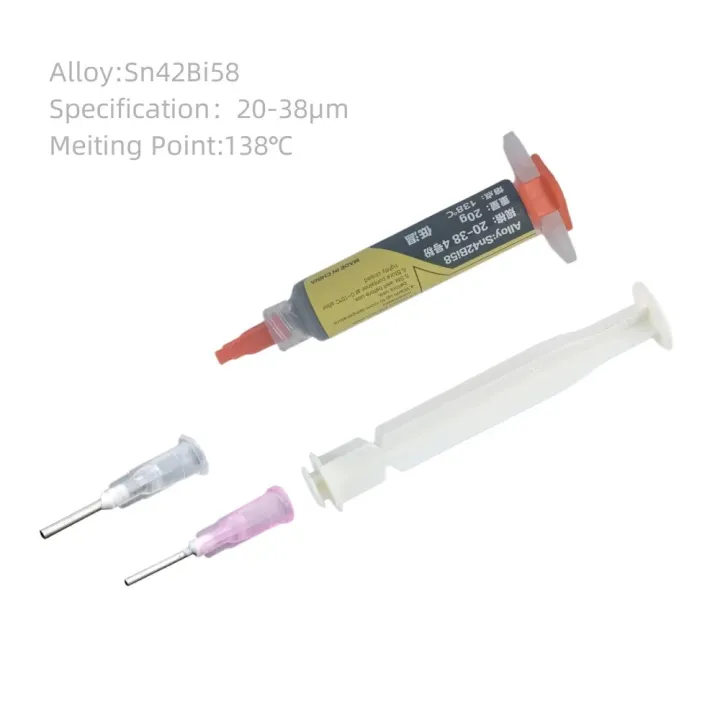 solder%20paste%2020g%20New%20Type%20Low%20Temperature%20Syringe%20Smd%20Solder%20Paste%20Flux%20for%20Soldering%20Led%20Sn42Bi58%20Repair%20Welding%20Paste%20Toolhand%20tools%20-%20Image%207