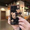 Dirt-resistant silicone Phone Case For TCL 502/T432J Waterproof phone case Simplicity Bear bracelet cute Back Cover. 