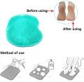 Shower Foot Massager Scrubber, (25x30) Mat with Non-Slip Suction Cups - Improves Foot Circulation & Reduces Foot Pain, Soothes Tired Achy Feet and Scrubs Feet Clean. 