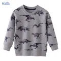 Little Maven New Children's Clothing for Boys Hoodies Kids Clothes Cartoon Dinosaurs Sweatshirt Cotton Spring and Autumn Tops. 
