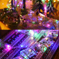 EsoGoal 1/4M Ribbon Fairy Light Christmas Decoration Light Christmas Tree Ornaments String Lights LED Ribbon Lights Christmas Tree String Lights for Party Decoration Indoor Outdoor Hanging Items. 