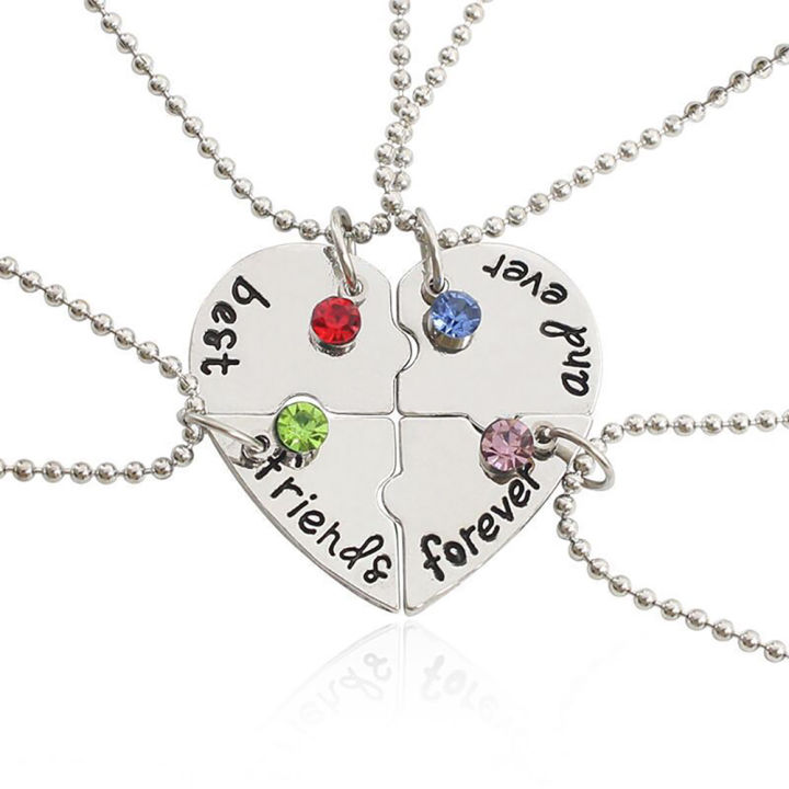 Best%20Friend%20Forever%20and%20Ever%20BFF%20Necklace%20Girls%20Heart-shaped%20Puzzle%20Stitching%20Pendant%20Necklace%20For%20Women%20-%20Image%205