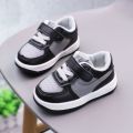 Bright Light Baby Boy Shoes Girls' Breathable Mesh Shoes Sneakers Board Shoes Soft Sole Baby Toddler Shoes1-3Years Old0Spring and Autumn. 