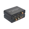 192KHz ARC Audio Adapter HDMI Audio Extractor Digital to  og Audio Converter DAC SPDIF Coaxial RCA 3 5mm Jack Output. 