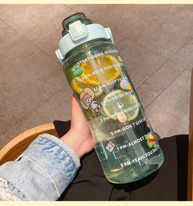 2L%20Sports%20Straw%20Water%20Bottle%20with%20Stickers%20Portable%20Large%20Capacity%20Fitness%20Bike%20Cup%20Summer%20Ice%20Cold%20Water%20Jug%20with%20Time%20Marker%20-%20Image%204