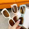 Vintage Kids Sunglasses Korean Rectangle Frame Sun Glasses Boy Girls Summer Anti-UV Beach Baby Eyeglasses. 