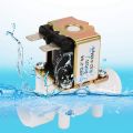 Dc12V N/C Normally Closed Water Solenoid Valve G1/2-Inch Plastic  Solenoid Valve for Water Dispenser. 