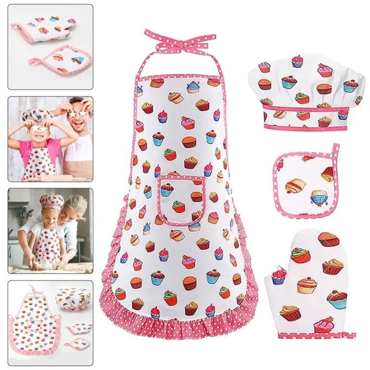 LeiyanHigh%20Quality%201%20Set%20Kids%20Cooking%20Apron%20Gloves%20Hat%20Set%20Pink%20Easter%20Halloween%20Child%20Chef%20Kitchen%20Baking%20Tool%20Play%20House%20Toys%20Apron%20Cooking%20-%20Image%206