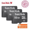 ♥COD+100% original Spot goods SanDisk Micro SD card Memory Card Ultra 2GB/4GB/8GB/16GB/32GB 100MB/s TF card Original CLASS 10. 
