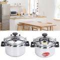 15L Large Pressure Cooker with Double Safety Lock Aluminum Alloy Leakproof Traditional Pressure Cooker for Gas Stove Induction. 