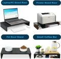 VTEC FURNITURE Modern Monitor Riser / Monitor Stand for Desk TV/Screen/PC/Printer/Laptop Riser / Computer Shelf with Storage TV Holder for Home Office. 