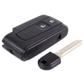 2 BUTTON SMART REMOTE KEY CASE SHELL & BLADE For TOYOTA COROLLA VERSO PRIUS. 