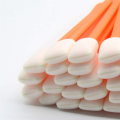100Pcs Cleanroom Detailing Swab Sponge Sticks Industrial Dust-Free Cotton Swab for Inkjet Printer, Optical Instruments,Camera Sensors. 